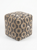 Halo Weave Pouf