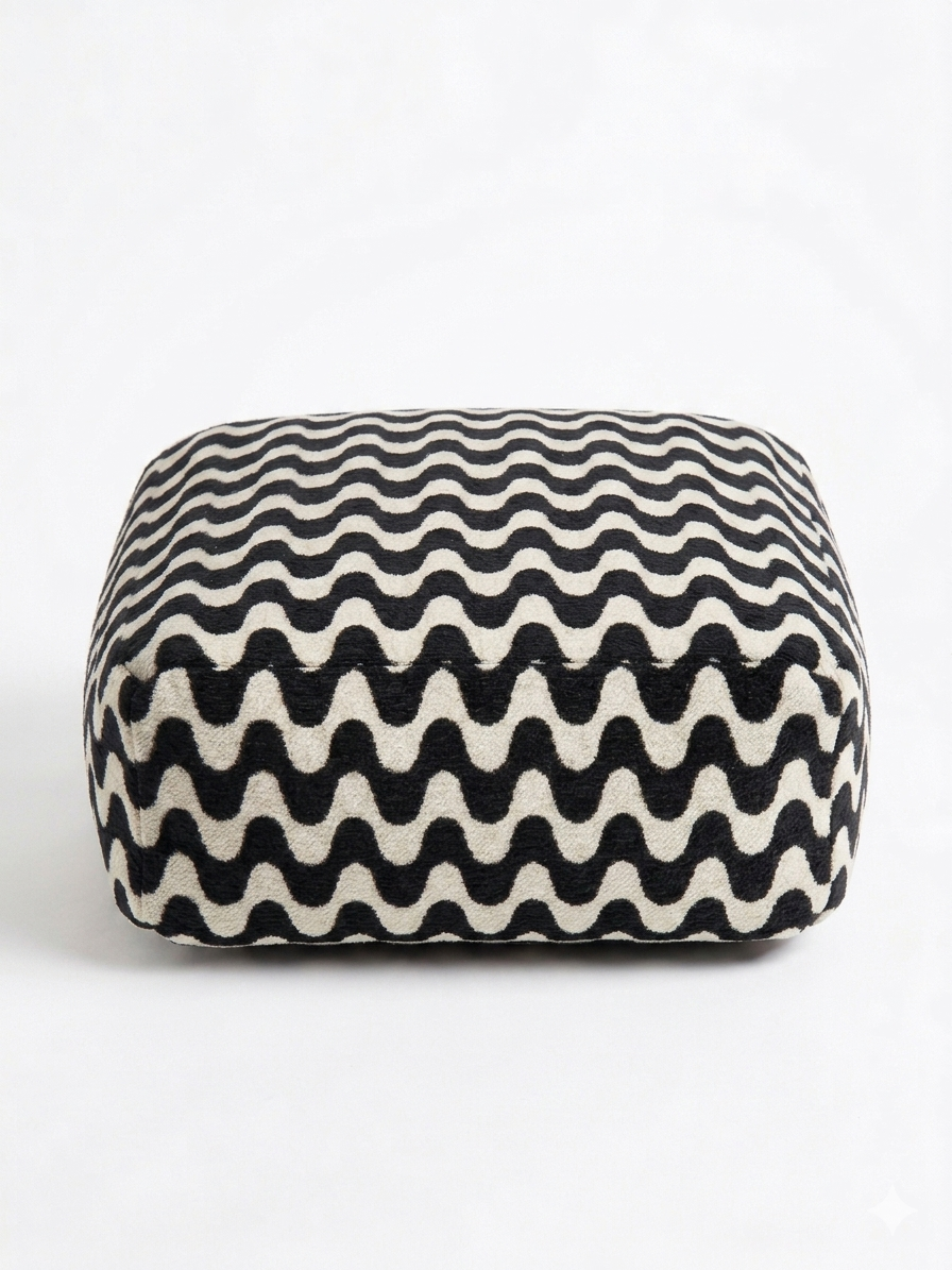 Mono Wave Pouf